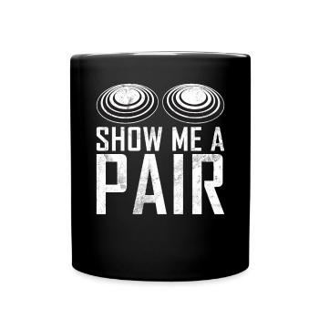 Clay Pigeon Shooting & Funny Sport Shooter Clay Pigeons - Mug uni - noir - Devant