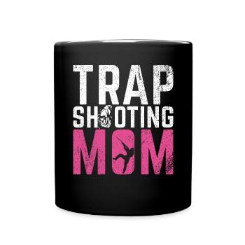 Clay Pigeon Shooting & Funny Sport Shooter Clay Pigeons - Mug uni - noir - Devant