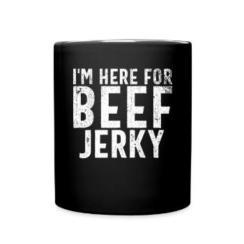 Beef Jerky Gift Beef Jerky Lover - Mug uni - noir - Devant