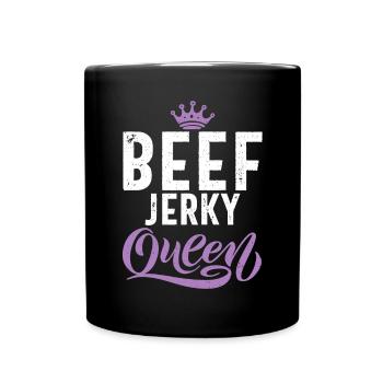 Beef Jerky Gift Beef Jerky Lover - Full Colour Mug - black - Front