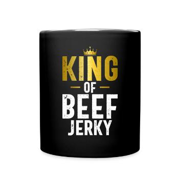 Beef Jerky Gift Beef Jerky Lover - Full Colour Mug - black - Front