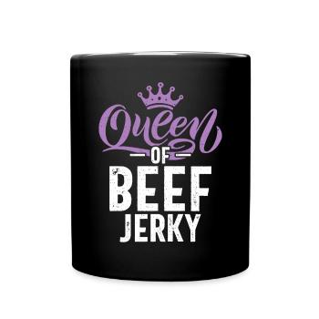 Beef Jerky Gift Beef Jerky Lover - Mug uni - noir - Devant