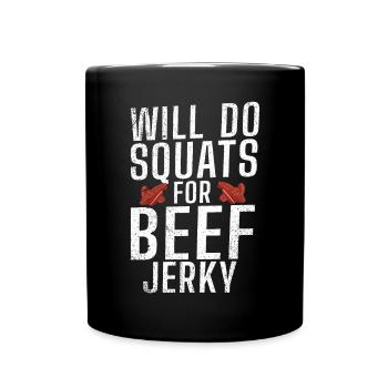 Beef Jerky Gift Beef Jerky Lover - Mug uni - noir - Devant