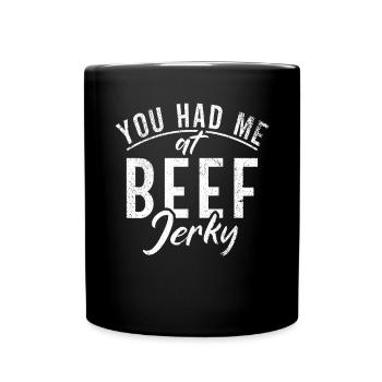 Beef Jerky Gift Beef Jerky Lover - Mug uni - noir - Devant
