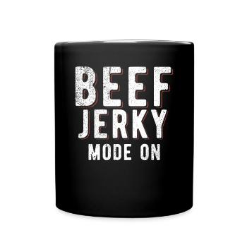 Beef Jerky Gift Beef Jerky Lover - Mug uni - noir - Devant