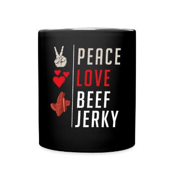 Beef Jerky Gift Beef Jerky Lover - Mug uni - noir - Devant