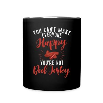 Beef Jerky Gift Beef Jerky Lover - Mug uni - noir - Devant