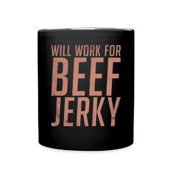 Beef Jerky Gift Beef Jerky Lover - Mug uni - noir - Devant