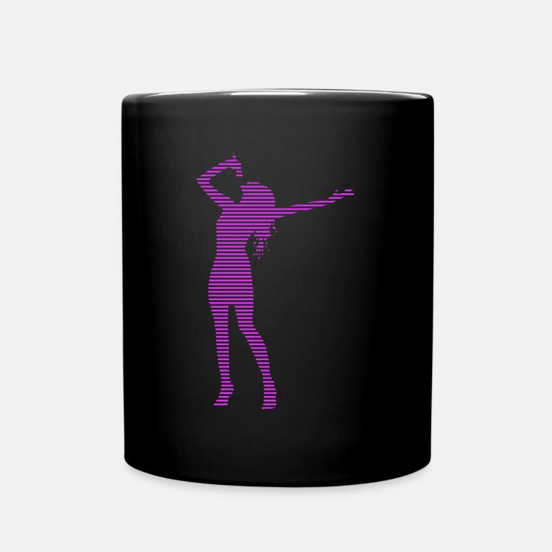 Singer - Full Colour Mug - black