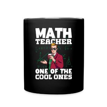 Professeur de mathématiques L’une des écoles Cool Ones - Mug uni - noir - Devant