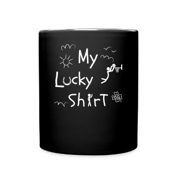 Basketballer Basketball-spieler lustiges - Tasse einfarbig - Schwarz - Vorne