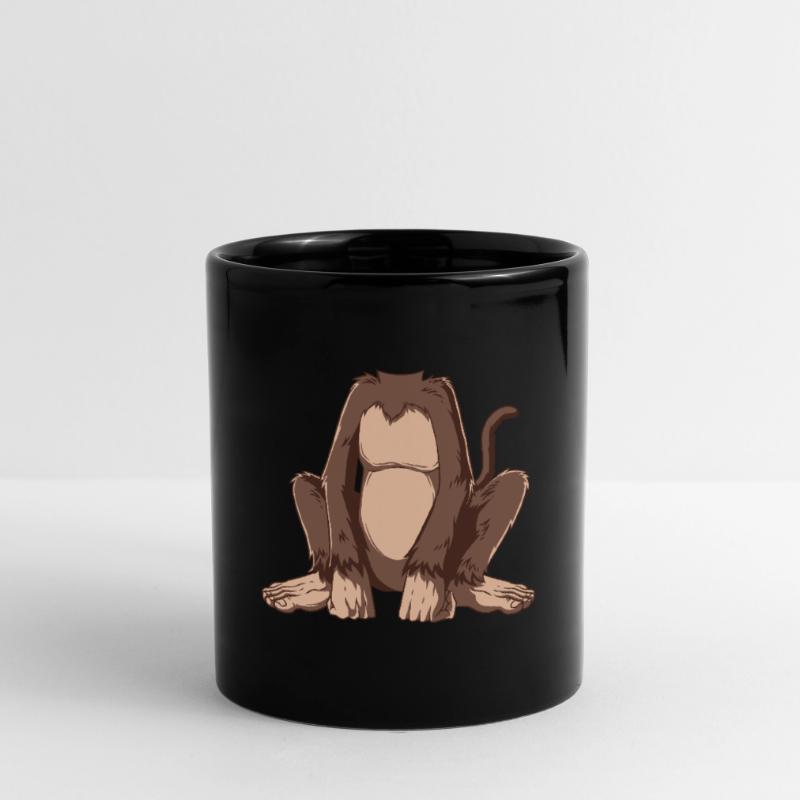 Easy Monkey Costume Monkey Body Headless Monkey Co Full Colour Mug