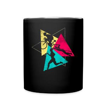 Triathlon - Mug uni - noir - Devant