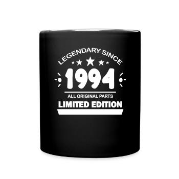 1994 - Born 1994 - Year of construction 1994 - Full Colour Mug - black - Front