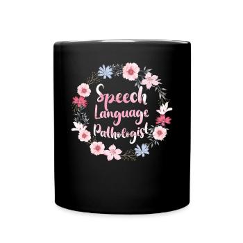Speech Therapist Therapy Assistant - Tasse einfarbig - Schwarz - Vorne