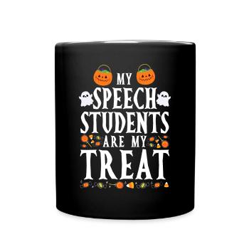 Speech Therapist Therapy Assistant - Tasse einfarbig - Schwarz - Vorne