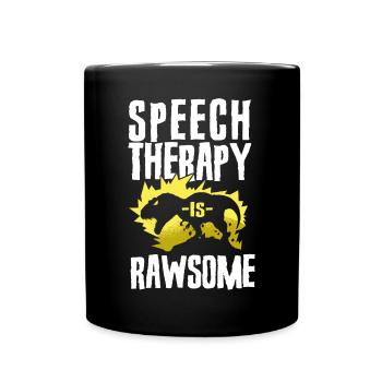 Assistant orthophoniste - Mug uni - noir - Devant