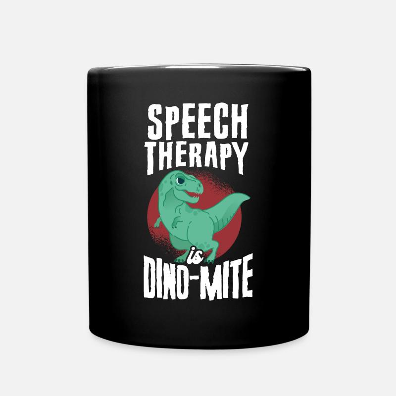 Speech Therapist Therapy Assistant - Tasse einfarbig - Schwarz