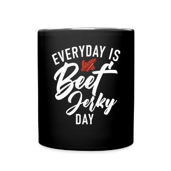 Beef Jerky Gift Beef Jerky Lover - Mug uni - noir - Devant