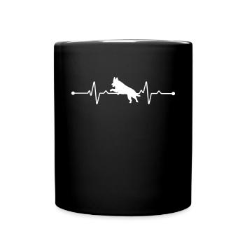 Bergers Suisses Blancs - Suisses Blancs - Mug uni - noir - Devant