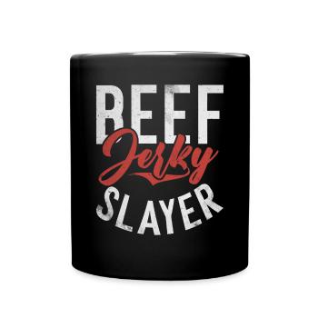 Beef Jerky Gift Beef Jerky Lover - Mug uni - noir - Devant