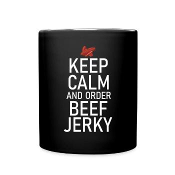 Beef Jerky Gift Beef Jerky Lover - Mug uni - noir - Devant