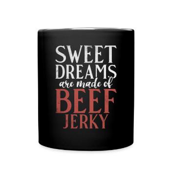 Beef Jerky Gift Beef Jerky Lover - Mug uni - noir - Devant