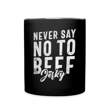 Beef Jerky Gift Beef Jerky Lover - Mug uni - noir - Devant
