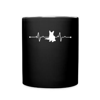 Bergers Suisses Blancs - Suisses Blancs - Mug uni - noir - Devant