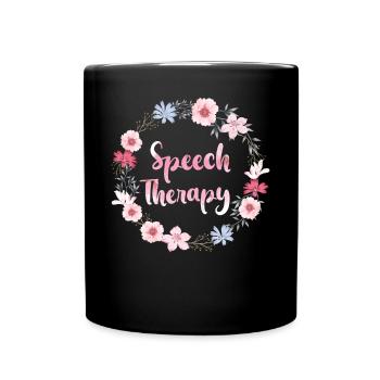 Assistant orthophoniste - Mug uni - noir - Devant