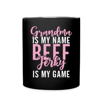 Beef Jerky Gift Beef Jerky Lover - Mug uni - noir - Devant