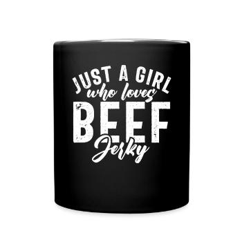 Beef Jerky Gift Beef Jerky Lover - Mug uni - noir - Devant