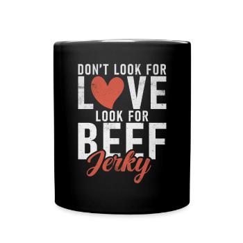 Beef Jerky Gift Beef Jerky Lover - Mug uni - noir - Devant
