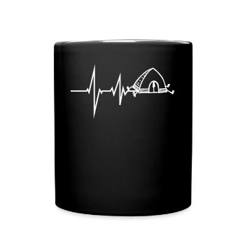 Camper Gift Idea Camping - Full Colour Mug - black - Front