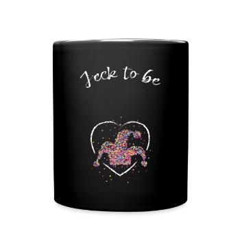 Carnaval Confettis Costume Remplacement Grossesse - Mug uni - noir - Devant