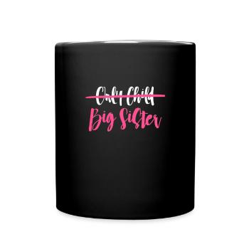 Older sister - Full Colour Mug - black - Front