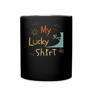 Inline-Skating Rollskates Vintage Skater - Full Colour Mug - black - Front
