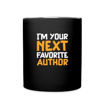Author - Full Colour Mug - black - Front