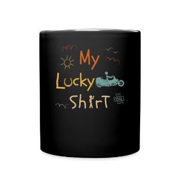 Trike Trike Rider Motor Trike Vintage Trike Bike - Full Colour Mug - black - Front
