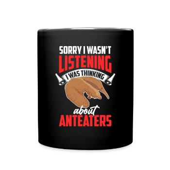 Pensée de fourmilier Pygmée Fourmilier - Mug uni - noir - Devant
