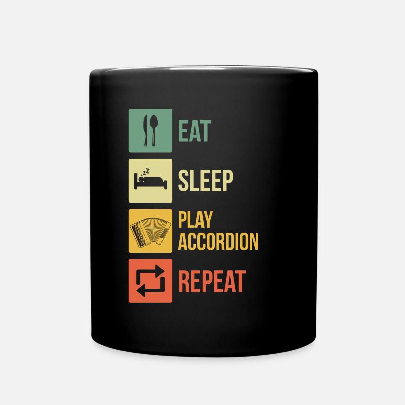 Accordéon Styrien Harmonica Accordéon - Mug uni - noir