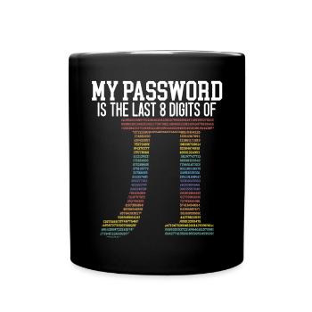Professeur de mathématiques Math Professeur de Mathématicien Pi Day - Mug uni - noir - Devant