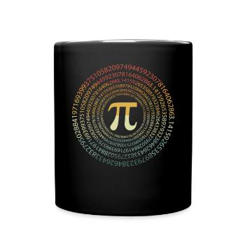 Professeur de mathématiques Math Professeur de Mathématicien Pi Day - Mug uni - noir - Devant