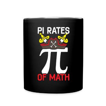 Taux Pi de Math Instructor Math Geek Pi Day - Mug uni - noir - Devant