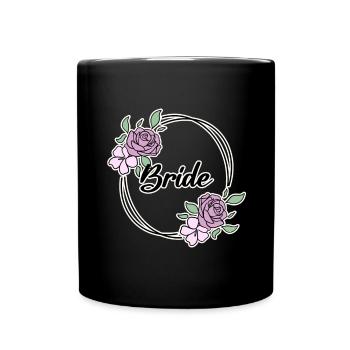 Bride - Full Colour Mug - black - Front