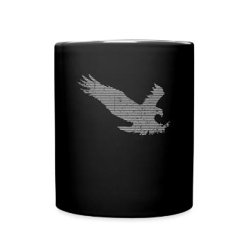 Aigle - Mug uni - noir - Devant