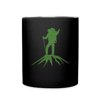 Alpinisme - Mug uni - noir - Devant