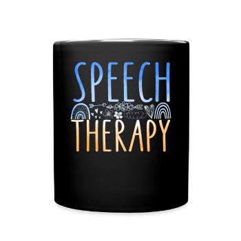 Assistant orthophoniste - Mug uni - noir - Devant