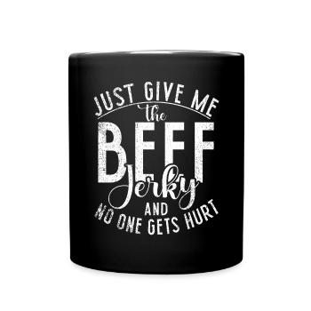 Beef Jerky Gift Beef Jerky Lover - Mug uni - noir - Devant
