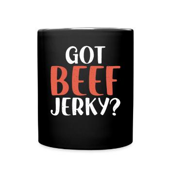 Beef Jerky Gift Beef Jerky Lover - Mug uni - noir - Devant